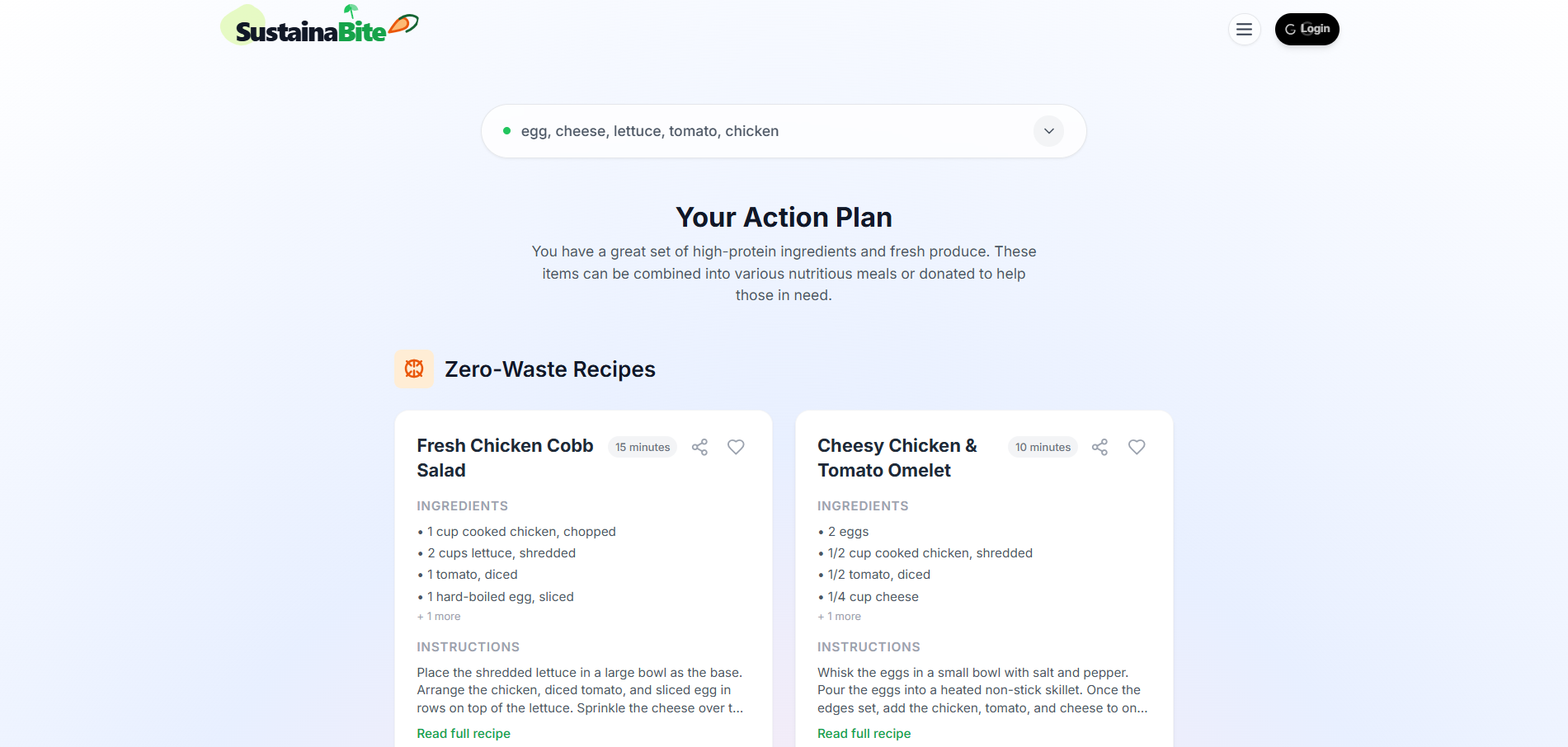 SUSTAINABITE.AI screenshot 6