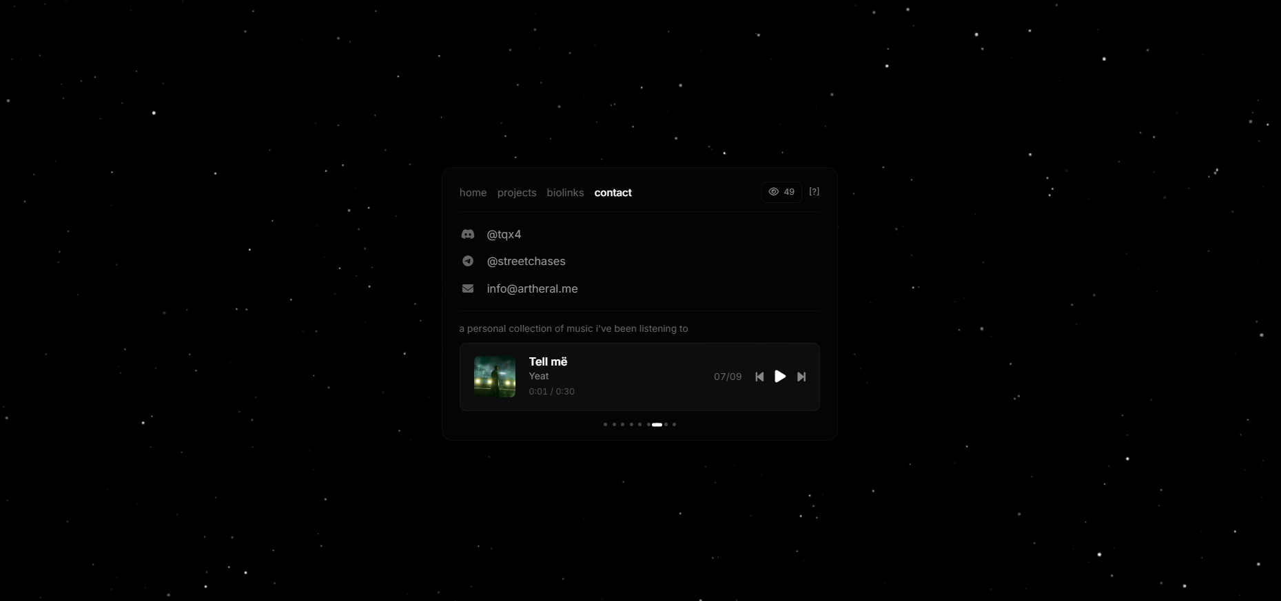 tqx.lol (biolink) screenshot 6