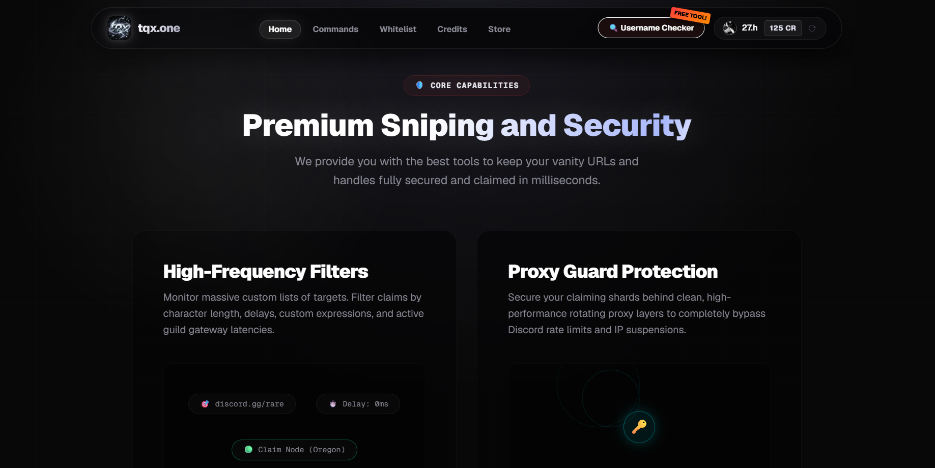 TQX.ONE (THE ULTIMATE DISCORD SNIPER) screenshot 3