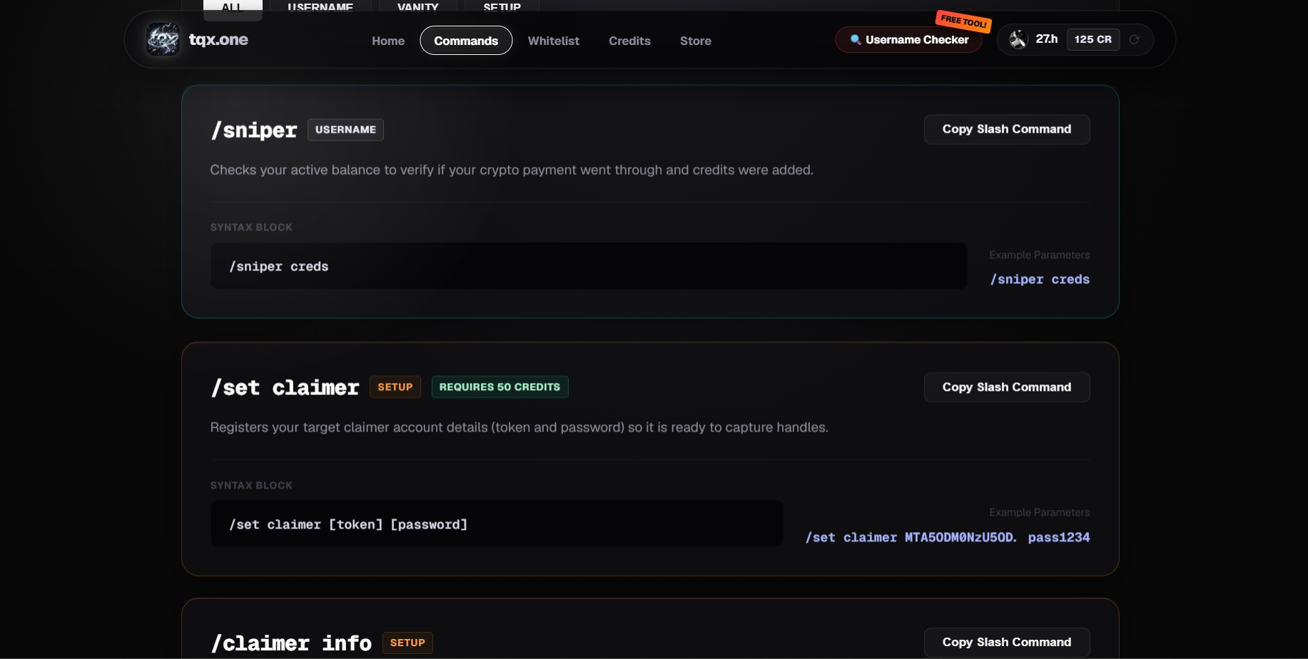 TQX.ONE (THE ULTIMATE DISCORD SNIPER) screenshot 8