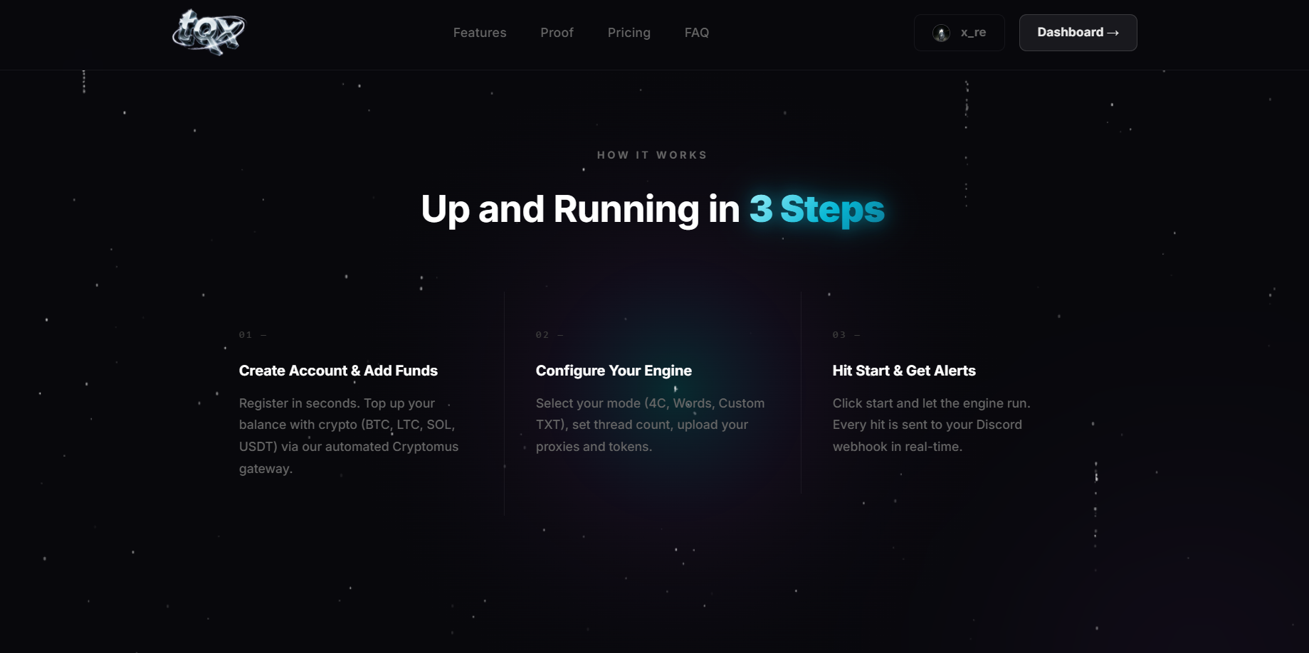 USERNAMECHECKER.XYZ/+SITE (CORE ENGINE) screenshot 6
