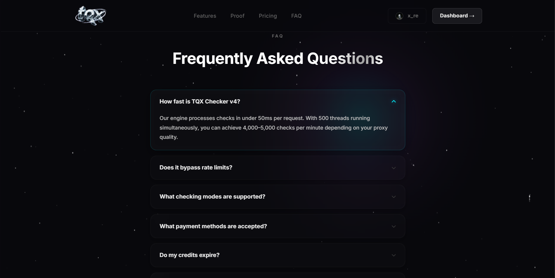 USERNAMECHECKER.XYZ/+SITE (CORE ENGINE) screenshot 8